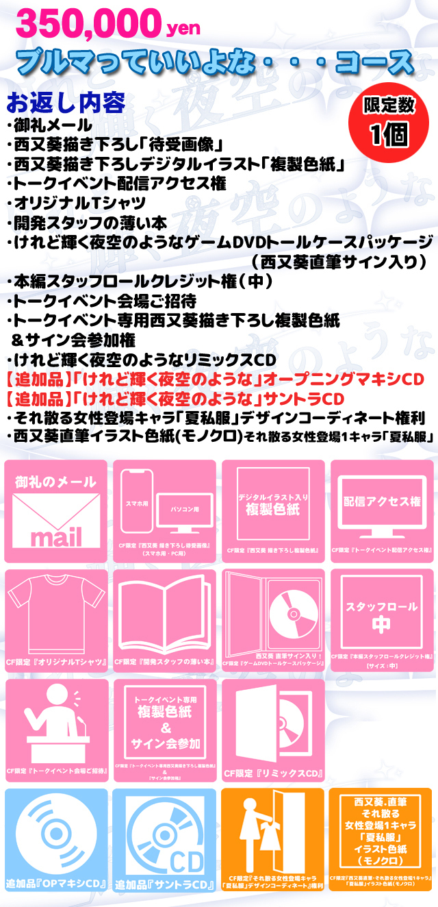 うぶごえ | 『けれど輝く夜空のような』制作プロジェクト（二次募集）