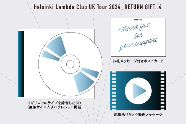 うぶごえ | Helsinki Lambda Club UK Tour 2024 “HLC AIRLINES